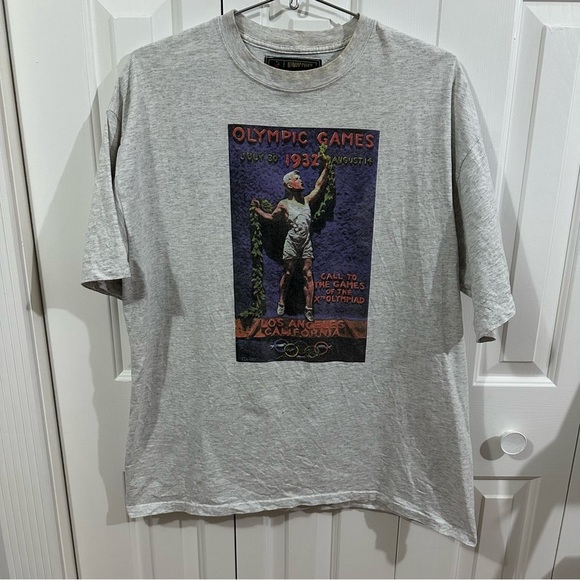 Vintage Perry Ellis LA Olympics Shirt - Picture 1 of 7